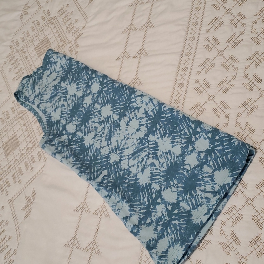 Eddie Bauer cotton tank tie-dye (sm) - Picture 3 of 3